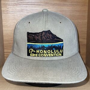 Vintage Ducks Unlimited Honolulu Hawaii Strapback Hat Cap